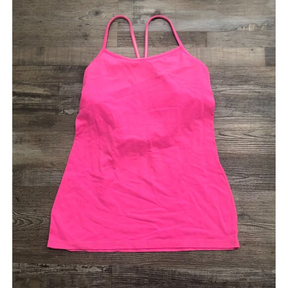 Lululemon Flow Y Size 8 Athletic Tank Top Work Out Running Yoga - Picture 1 of 6